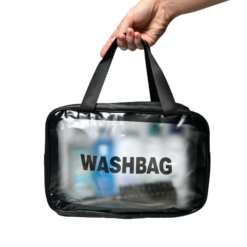 Косметичка WASHBAG 20 х 30 х 10 чорна