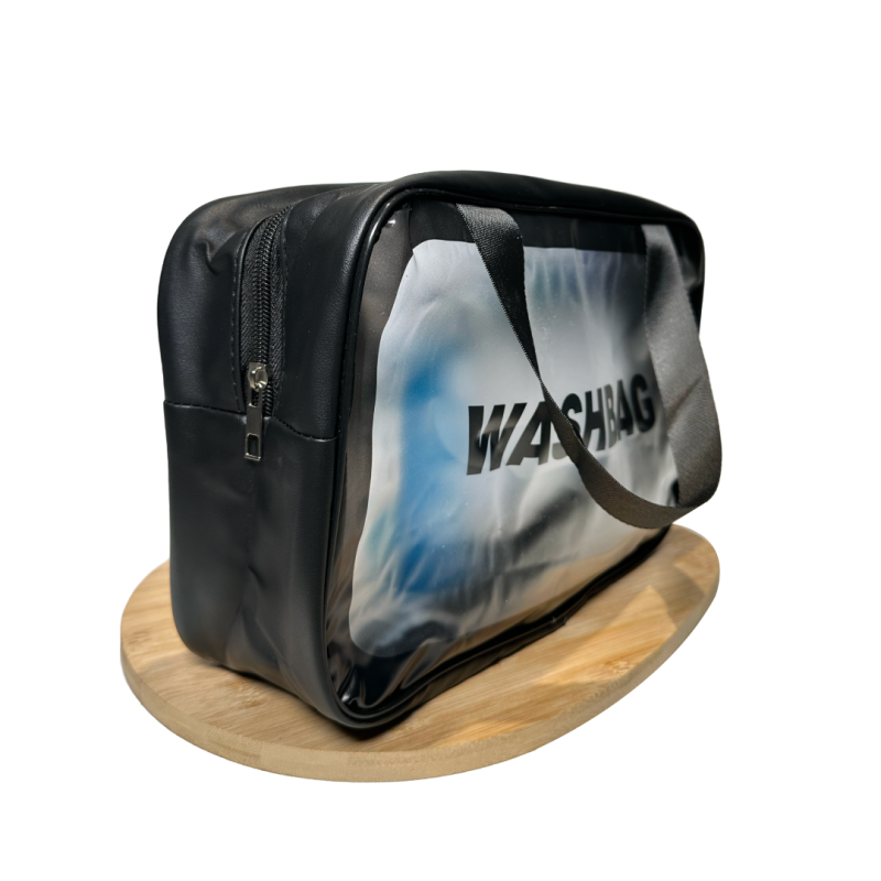 Косметичка WASHBAG 20 х 30 х 10 чорна